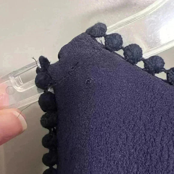 Anthropologie Maeve Fringe Sleeveless Dress - Size 4P - Picture 9 of 9